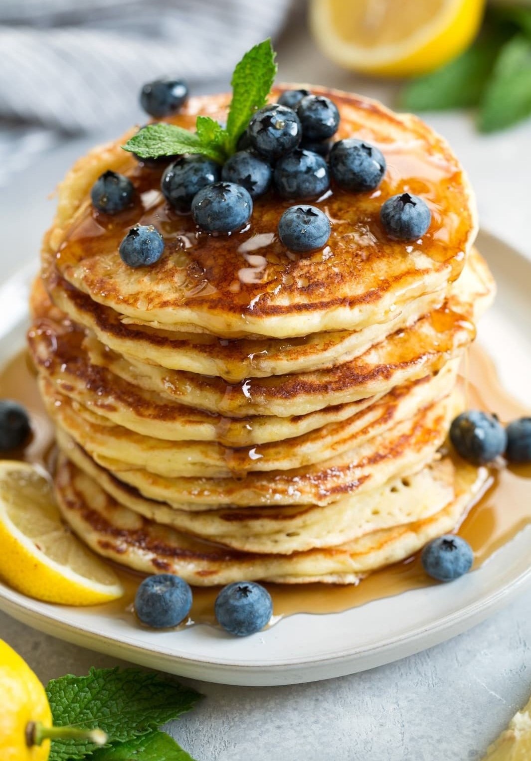 Lemon Ricotta Pancakes